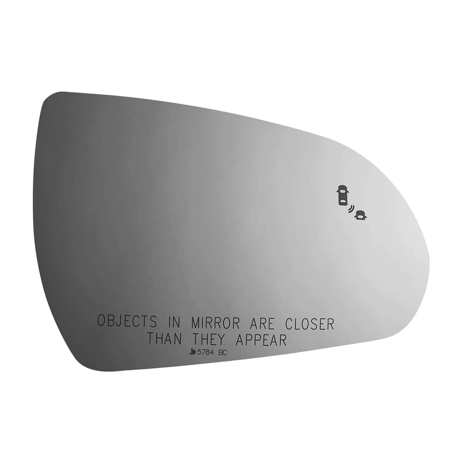 SIDE VIEW MIRROR W BLIND SPOT CROSS PATH